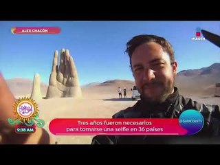 ¡Así fue como Alex Chacón se fue a viajar por el mundo! | Sale el Sol