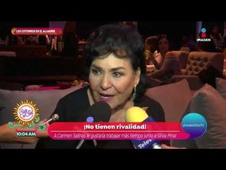 Carmen Salinas defiende a su amiga Silvia Pinal | Sale el Sol