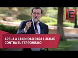 El principal objetivo es detener al terrorismo, asegura Rajoy