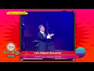 ¡Luis Miguel triunfó en Madrid! | Sale el Sol