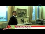 La sobremesa. Luis Miguel invitado especial de la Presidenta de Argentina