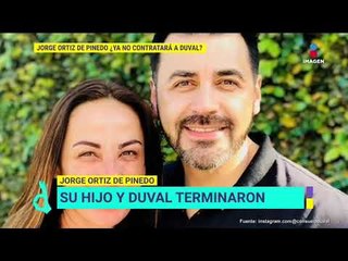 ¿Qué opina Jorge Ortiz de Pinedo de que Consuelo Duval y su hijo ya terminaron? | De Primera Mano