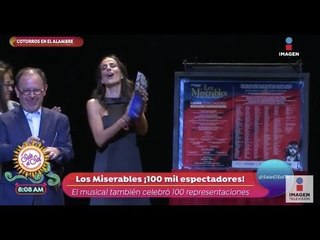 ¡100 representaciones de Los Miserables! | Sale El Sol