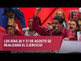 Maduro anuncio un 'ejercicio de defensa Integral armada'