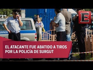 Hombre armado con cuchillo hiere a ocho personas en Rusia