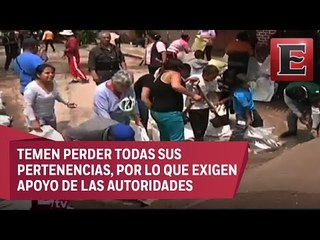 Preocupa a vecinos de Ecatepec filtraciones en otros puntos del Gran Canal