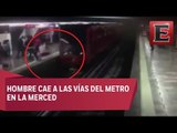 Breves metropolitanas: hombre cae a las vías del Metro