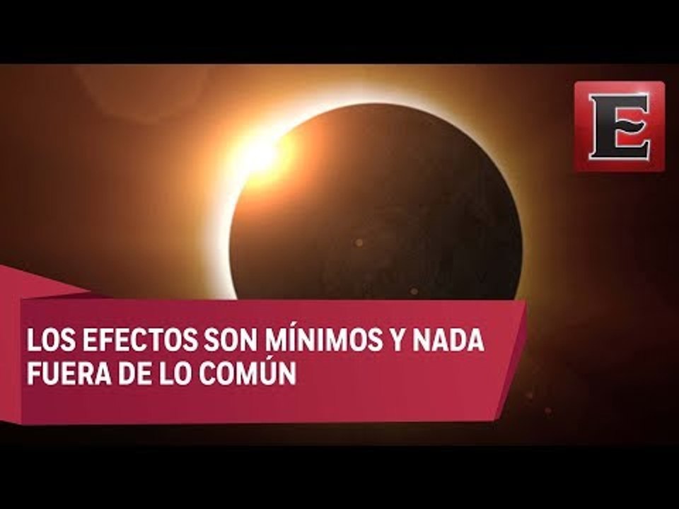 ¿Qué efectos tiene el eclipse solar sobre los animales y los humanos?