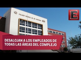 Amenaza de bomba en el Palacio Federal de Ciudad Victoria