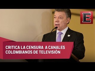 Venezuela actúa cada vez más como una dictadura: Juan Manuel Santos