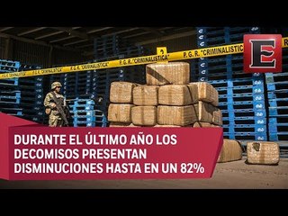 Disminuyeron los decomisos de marihuana durante administración de Peña