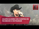 Cancelan contratos de Julión Álvarez