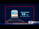 Ya llegó el primer tren interurbano de México-Toluca