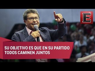 Ricardo Monreal afirma que no saldrá de Morena