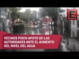 Lluvias en la CDMX: Decenas de casas inundadas en la Venustiano Carranza