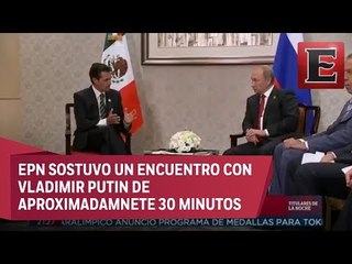 EPN participa en la cumbre de los BRICS en China