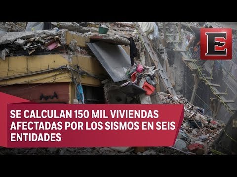 Costará 38 mil mdp la reconstrucción de zonas devastadas por sismos
