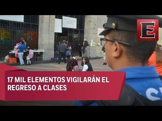 SSP alista operativo por el regreso a clases