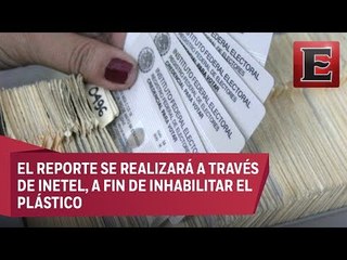 Se podrá reportar vía telefónica el robo o extravío de la credencial del INE