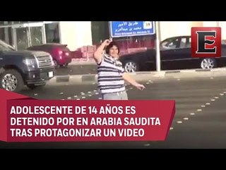 Video: Baila la 'Macarena' en la calle y se lo lleva la policía saudí