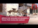 México retira su ayuda ofrecida a Texas; no está en condiciones tras el sismo