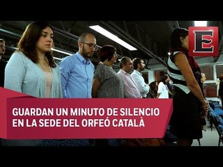 Comunidad catalana de México se solidariza con víctimas de atentado