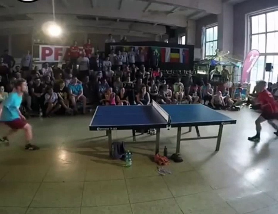 Ping table fight with fever head