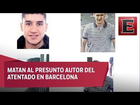 Abatido autor meterial del atentado en Barcelona