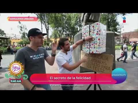 Los Mensajeros urbanos encontraron dónde está la felicidad | Sale el Sol