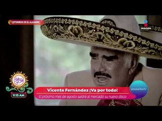 Vicente Fernández lanza 'En la cárcel de tu adiós' | Sale el Sol