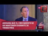 José Antonio Meade asegura que México ha mantenido un crecimiento constante