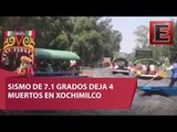 LO ÚLTIMO: 4 muertos en Xochimilco por sismo de 7.1 grados