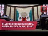 PRI cede a diputados al PVEM para desplazar a Morena en el Congreso