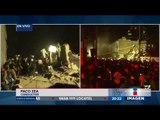 Buscan a más personas entre los escombros de fábrica colapsada en el Centro