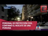 Suspenden labores de rescate en Lindavista por fuerte lluvia