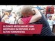 Musulmán reparte abrazos en Las Ramblas, Barcelona