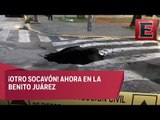Breves Metropolitanas: Se abre otro socavón en Benito Juárez