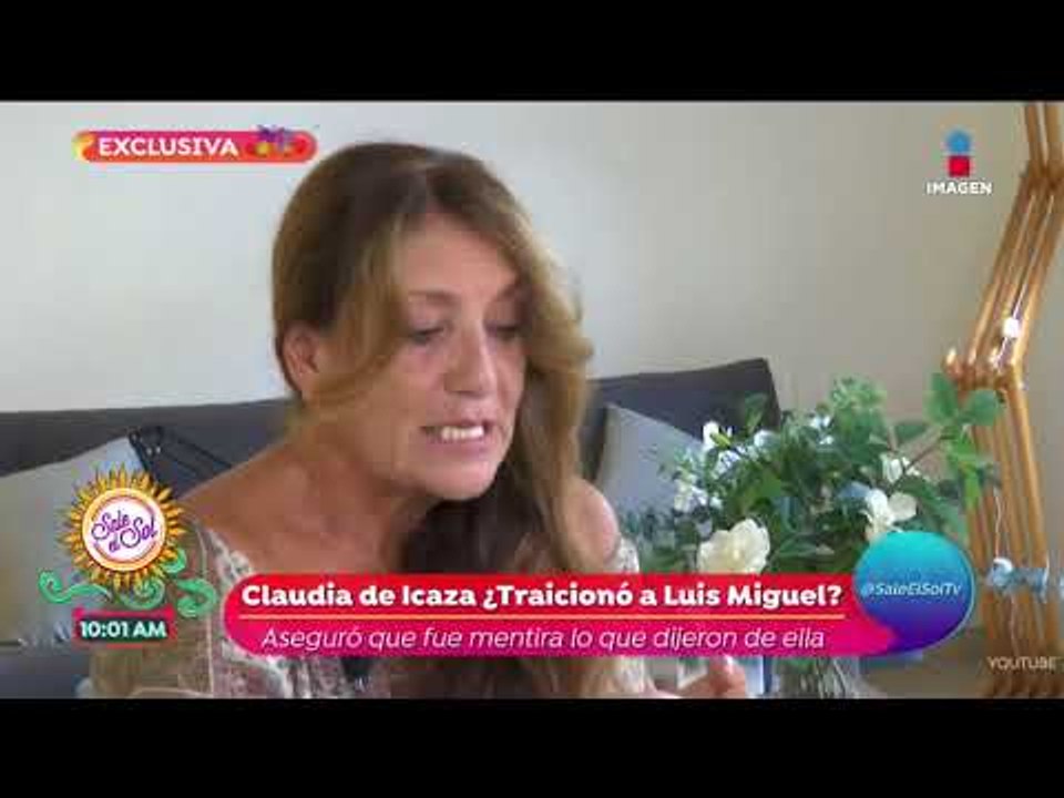 ¡Claudia de Icaza prepara libro de Luis Miguel! | Sale el Sol