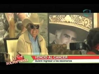 La Sobremesa. Reaparece Vicente Fernández después de su operación