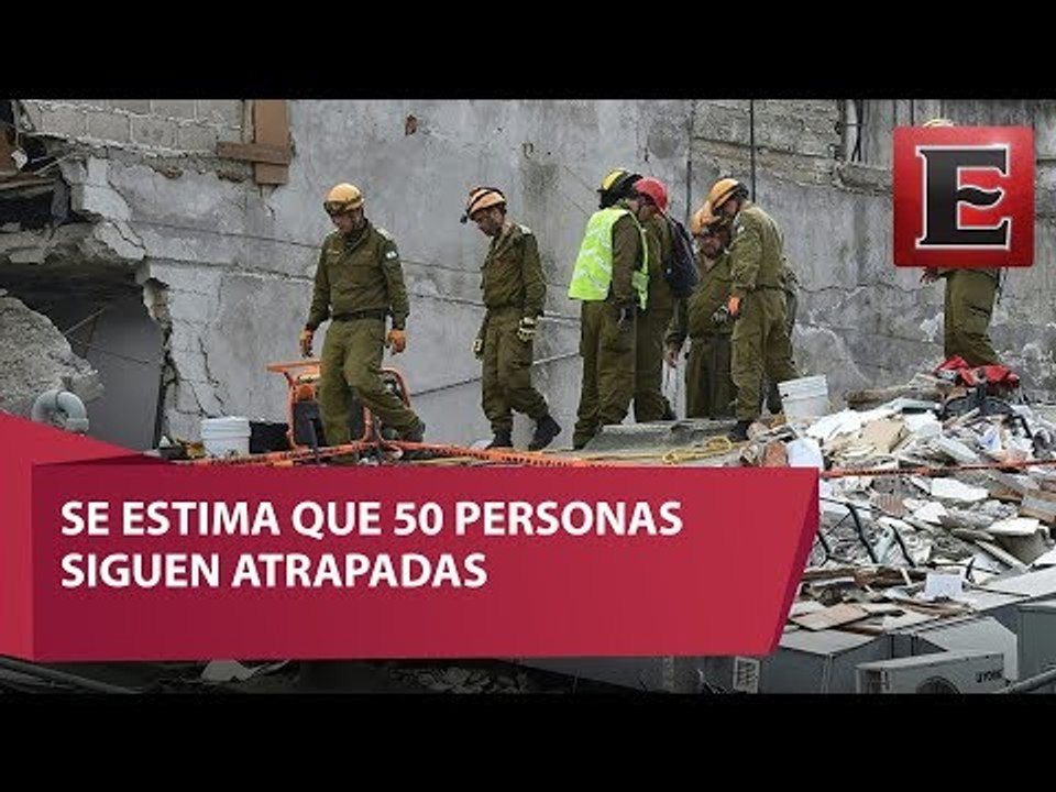 Continúan labores de rescate en Álvaro Obregón