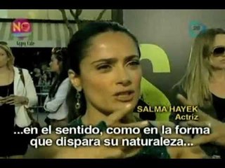 No lo cuentes. Presenta Salma Hayek su nueva película