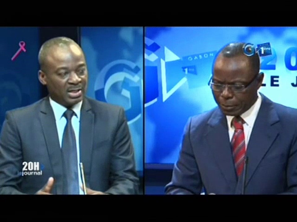 RTG - Monsieur Yves Ghislain Mitoumba Rapporteur Général de la Commission d’Egal Accès aux Médias invité du plateau du journal