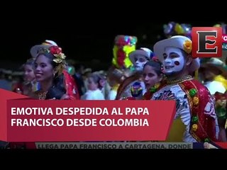 Despiden al Papa Francisco entre bailes y cánticos