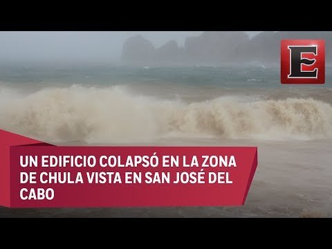 Tormenta tropical Lidia azota Los Cabos y La Paz, BCS
