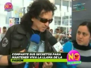 Alex Lora confiesa los secretos para mantener la llama del amor