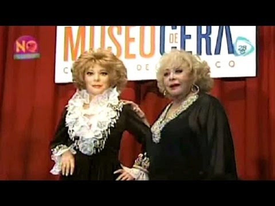 Silvia Pinal ya tiene su estatua de cera. No lo Cuentes