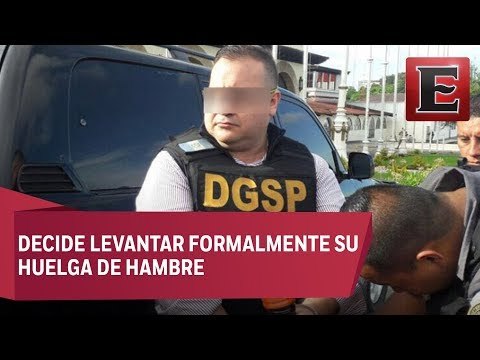 Javier Duarte atendido por mareos y náuseas