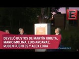 Mancera devela bustos de compositores mexicanos en el Bosque de Chapultepec