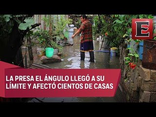 Lluvias inundan otra vez a Cuautitlán Izcalli, Edomex