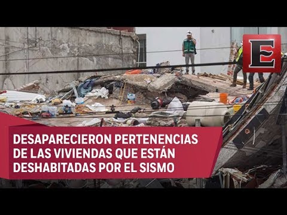 Denuncian rapiña en viviendas de Álvaro Obregón